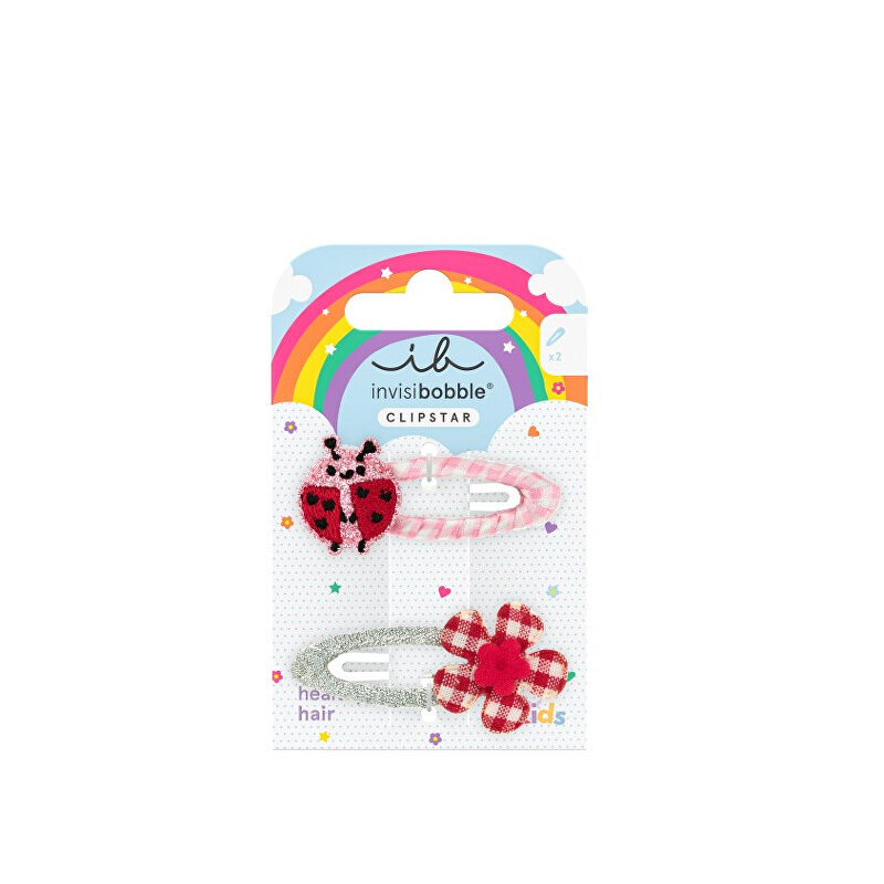Sponka do vlasů Snap Clip Kids Happy Ladybird Aveda - 2 ks Sponka do vlasů Snap Clip Kids Happy Ladybird Aveda - 2 ks