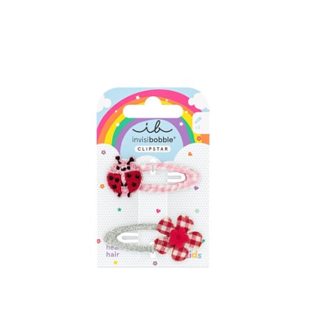 Sponka do vlasů Snap Clip Kids Happy Ladybird Aveda - 2 ks