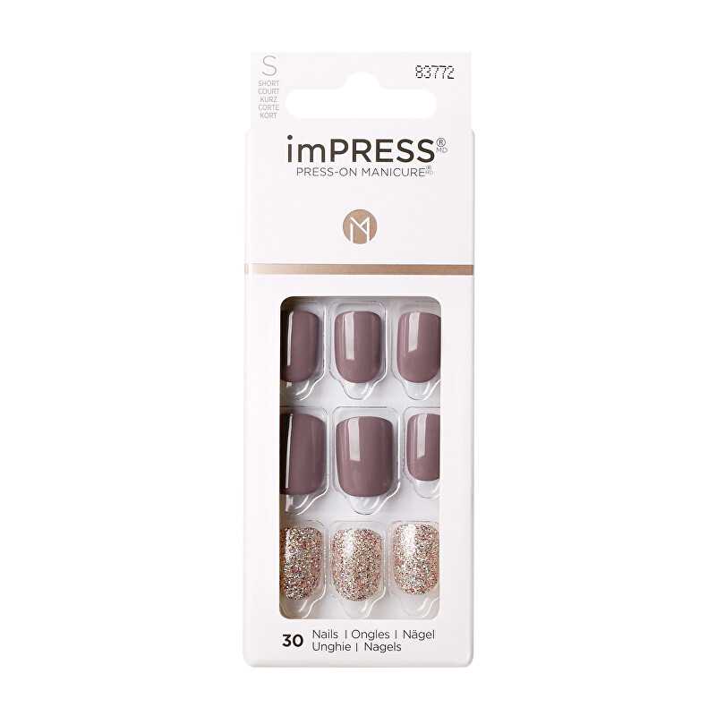 Samolepící nehty imPRESS Nails Flawless Aveda - 30 ks