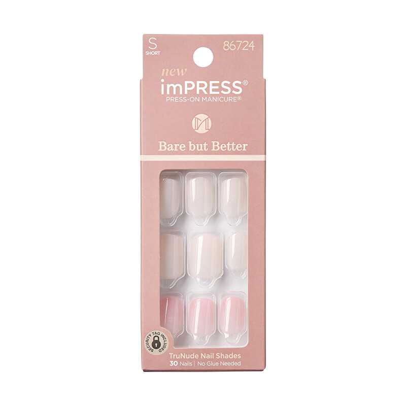 Samolepící nehty imPRESS BBB Nails Effortless Finish Aveda - 30 ks Samolepící nehty imPRESS BBB Nails Effortless Finish Aveda - 30 ks