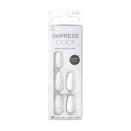 Samolepící nehty imPRESS Color MC Frosting Aveda - 30 ks