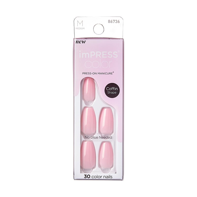 Samolepící nehty imPRESS Color MC Pink Dream Aveda - 30 ks Samolepící nehty imPRESS Color MC Pink Dream Aveda - 30 ks