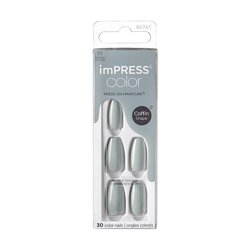 Samolepící nehty imPRESS Color MC Going Green Aveda - 30 ks Samolepící nehty imPRESS Color MC Going Green Aveda - 30 ks