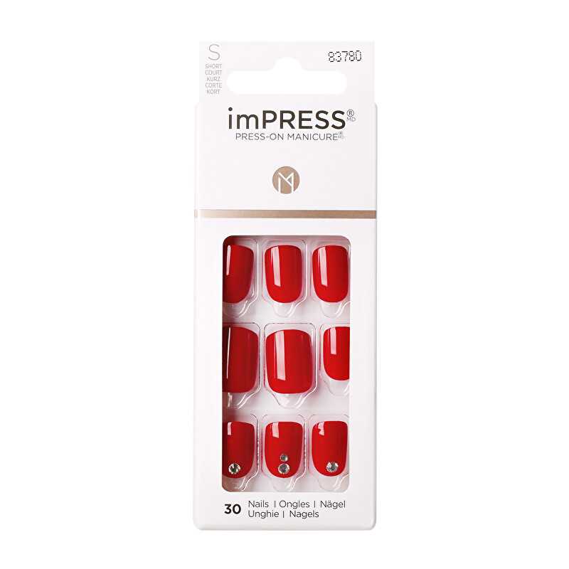 Samolepící nehty imPRESS Kill Heels Aveda - 30 ks