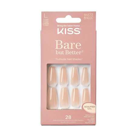 Nalepovací nehty Bare but Better Nails / Nude Drama Aveda - 28 ks