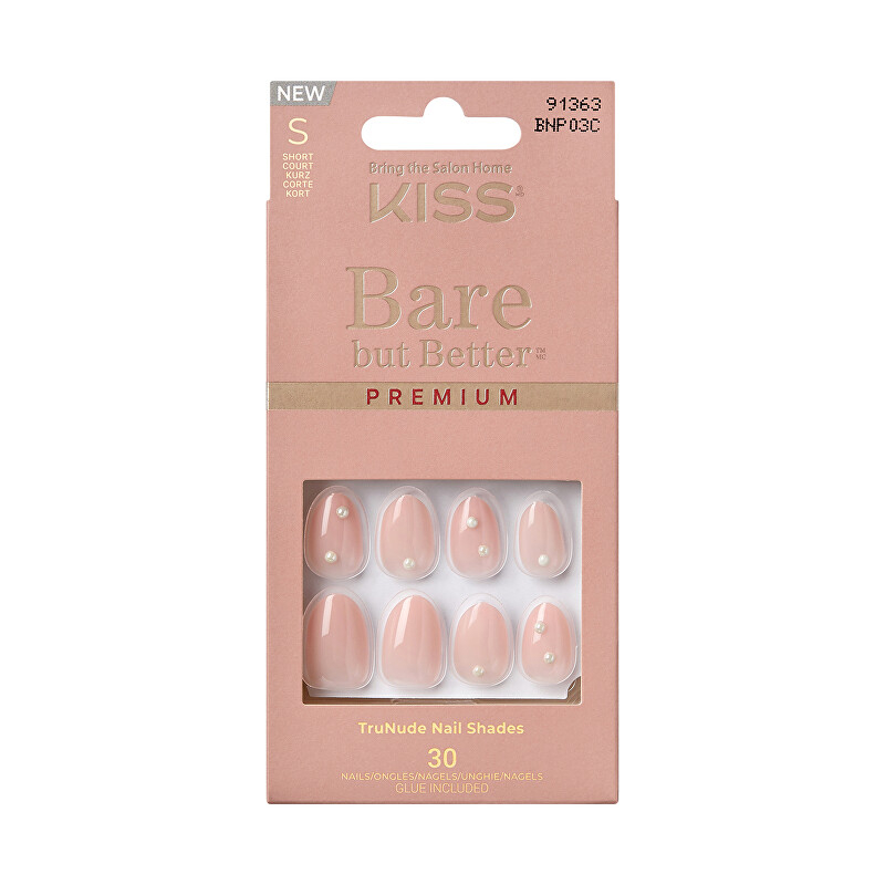 Nalepovací nehty Bare-But-Better Premium Nails / Slay Aveda - 30 ks Nalepovací nehty Bare-But-Better Premium Nails / Slay Aveda - 30 ks