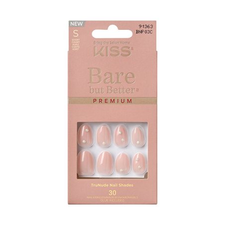 Nalepovací nehty Bare-But-Better Premium Nails / Slay Aveda - 30 ks