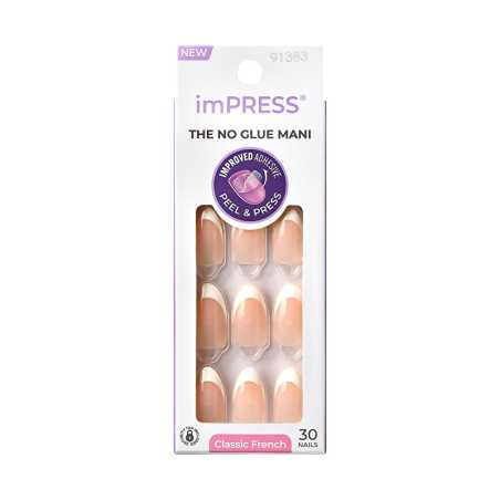 Samolepící nehty ImPRESS Nails / Everlasting Aveda - 30 ks