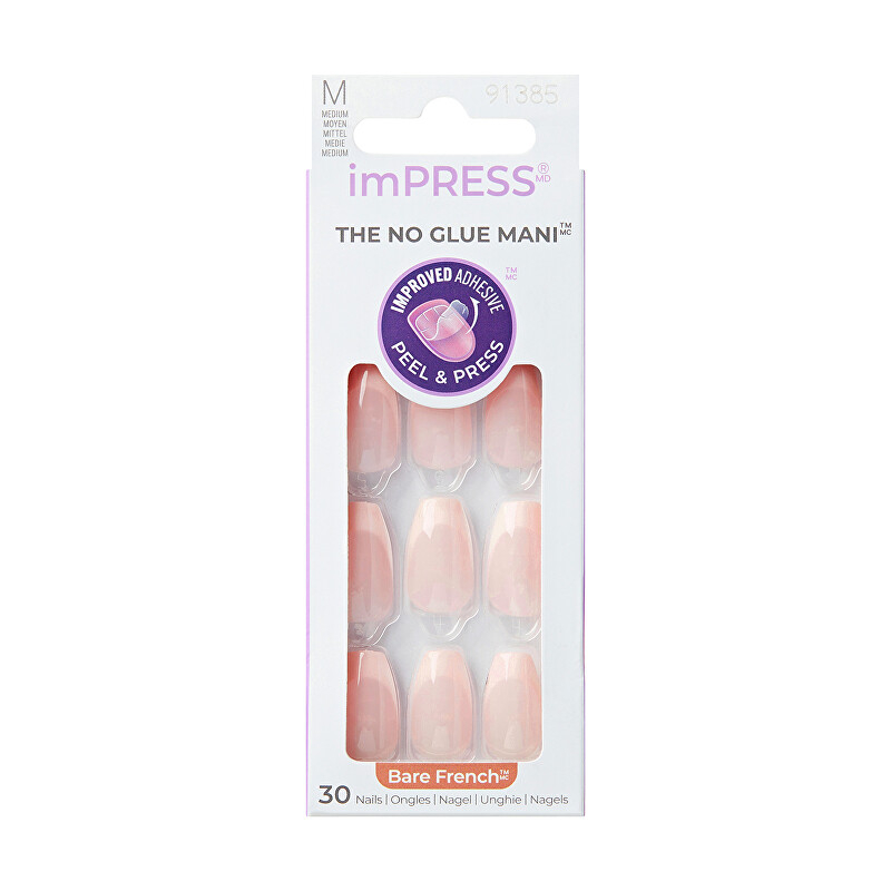 Samolepící nehty ImPRESS Nails / Genuine Aveda - 30 ks Samolepící nehty ImPRESS Nails / Genuine Aveda - 30 ks