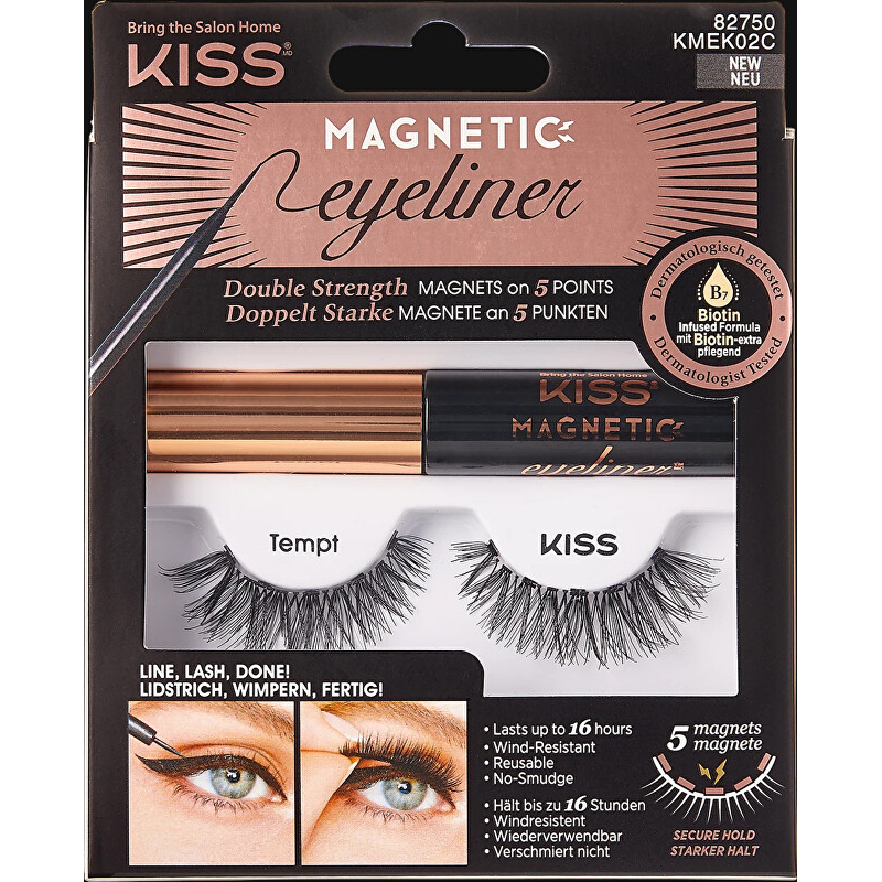 Magnetické umělé řasy s očními linkami 02 Tempt (Magnetic Eyeliner & Lash Kit) Aveda Magnetické umělé řasy s očními linkami 02 Tempt (Magnetic Eyeliner & Lash Kit) Aveda