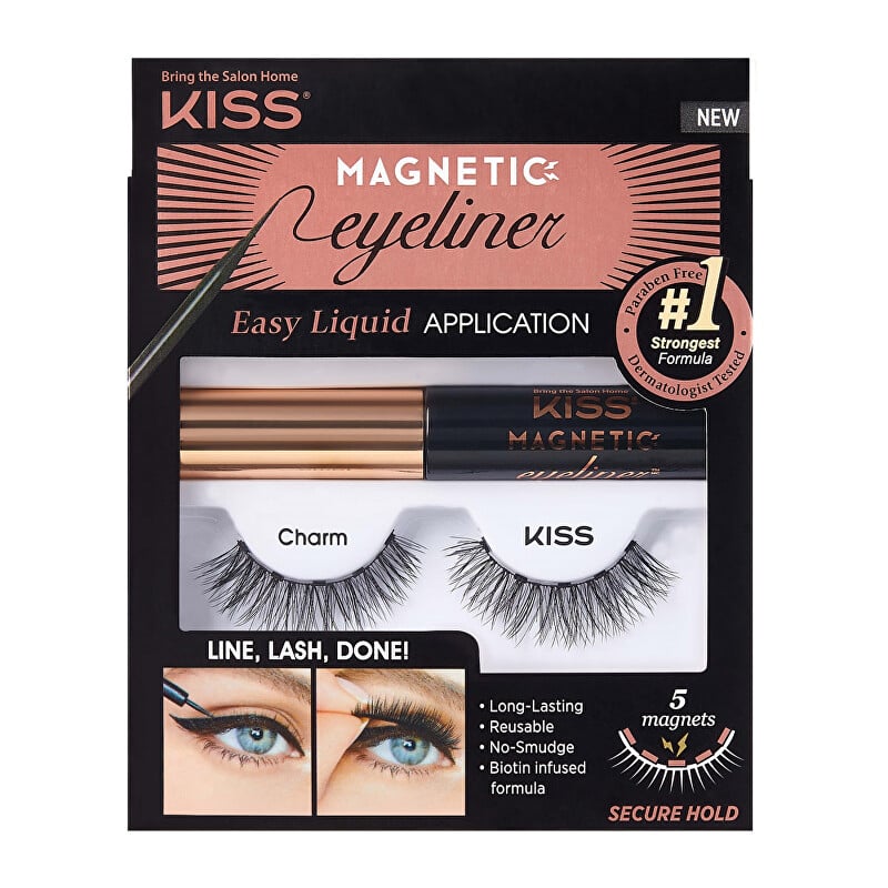 Magnetické umělé řasy s očními linkami 07 Charm (Magnetic Eyeliner & Lash Kit) Aveda Magnetické umělé řasy s očními linkami 07 Charm (Magnetic Eyeliner & Lash Kit) Aveda