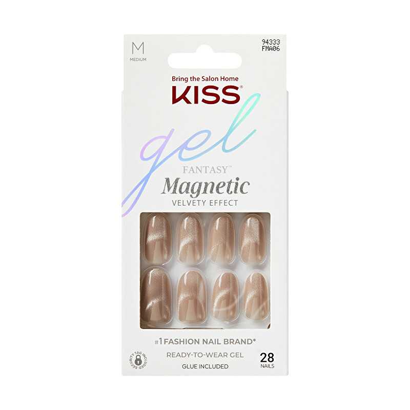 Gelové nehty Gel Fantasy Magnetic (Drama) Aveda - 28 ks