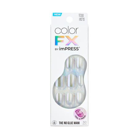Samolepící nehty imPRESS Color FX (Sour Love) Aveda - 30 ks