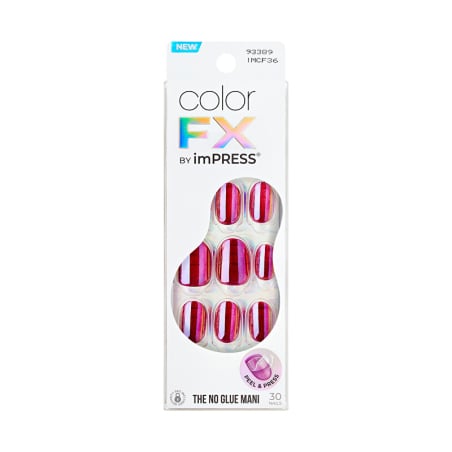 Samolepící nehty imPRESS Color FX (Around You) Aveda - 30 ks