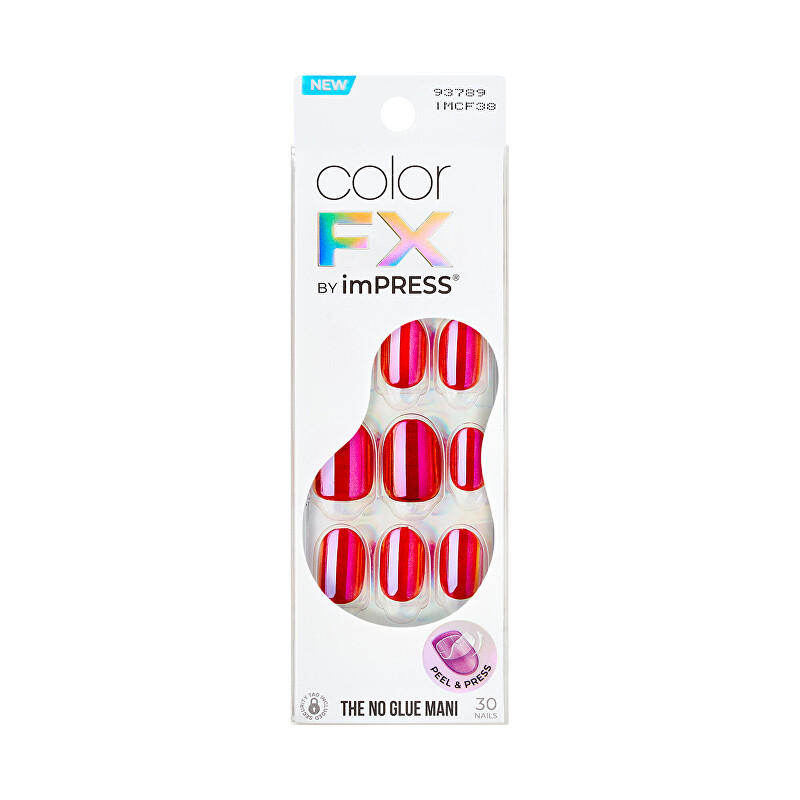 Samolepící nehty imPRESS Color FX (Floating) Aveda - 30 ks