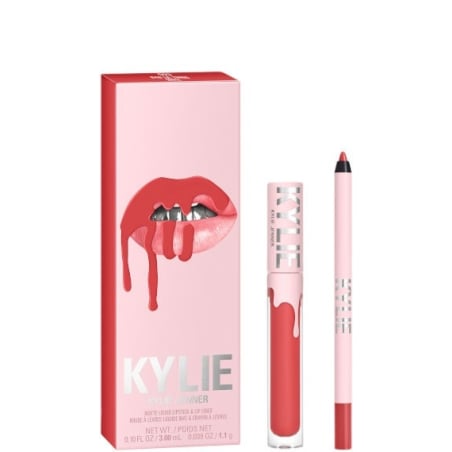 Sada Matte Liquid Lipstick + Lip Liner Aveda / Odstín: 503 Bad Lil Thing