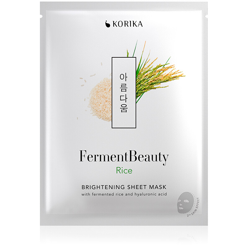 Rozjasňující plátýnková maska FermentBeauty Rice (Brightening Sheet Mask) Aveda - 20 g Rozjasňující plátýnková maska FermentBeauty Rice (Brightening Sheet Mask) Aveda - 20 g