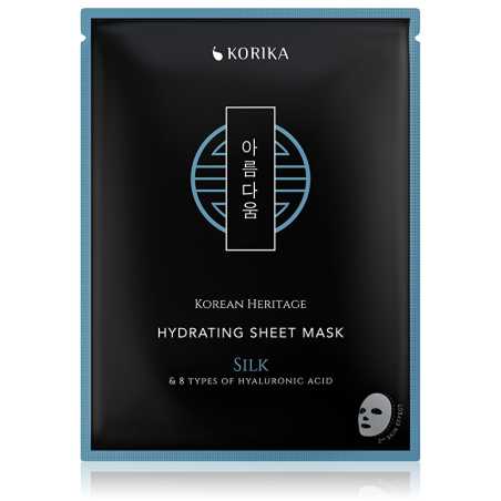 Hydratační plátýnková maska s 8 typy kyseliny hyaluronové Korean Heritage (Hydrating Sheet Mask) Aveda - 25 g
