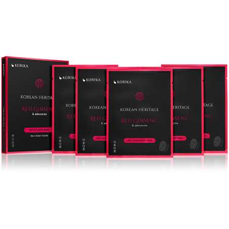 Sada plátýnkových masek proti stárnutí Korean Heritage 5 × Aveda - 25 g