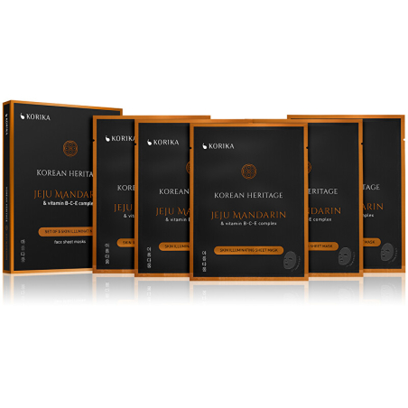 Sada rozjasňujících plátýnkových masek Korean Heritage 5 × Aveda - 25 g