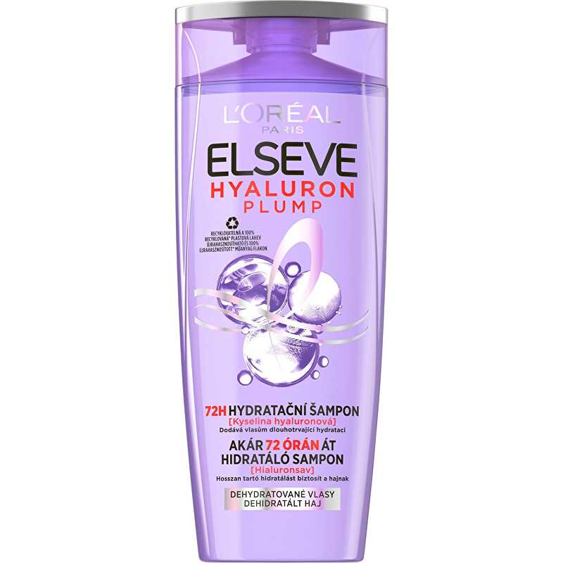 Hydratační šampon s kyselinou hyaluronovou Elseve Hyaluron Plump 72H (Hydrating Shampoo) Aveda - 400 ml Hydratační šampon s kyselinou hyaluronovou Elseve Hyaluron Plump 72H (Hydrating Shampoo) Aveda - 400 ml