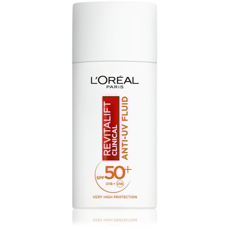 Denní ochranný fluid Revitalift Clinical SPF50+ s vitamínem C (Anti-UV Fluid) Aveda - 50 ml