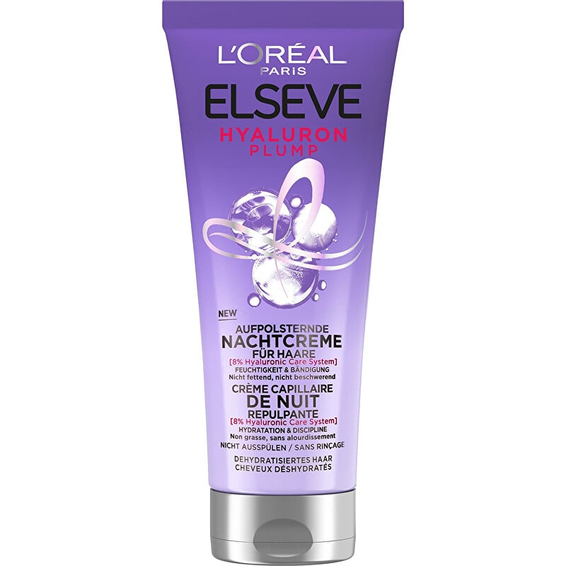 Vyplňující noční krém na vlasy Elseve Hyaluron Plump (Plumping Night Cream) Aveda - 200 ml Vyplňující noční krém na vlasy Elseve Hyaluron Plump (Plumping Night Cream) Aveda - 200 ml