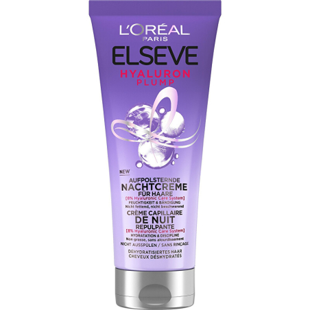 Vyplňující noční krém na vlasy Elseve Hyaluron Plump (Plumping Night Cream) Aveda - 200 ml