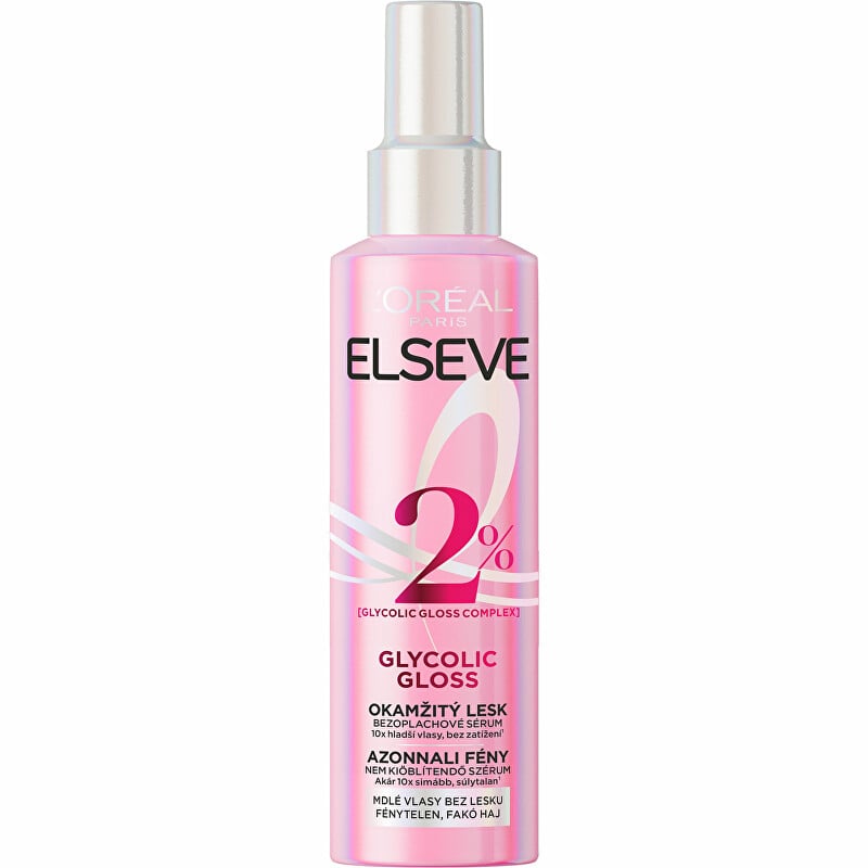 Bezoplachové sérum pro okamžitý lesk vlasů Elseve Glycolic Gloss Aveda - 150 ml Bezoplachové sérum pro okamžitý lesk vlasů Elseve Glycolic Gloss Aveda - 150 ml