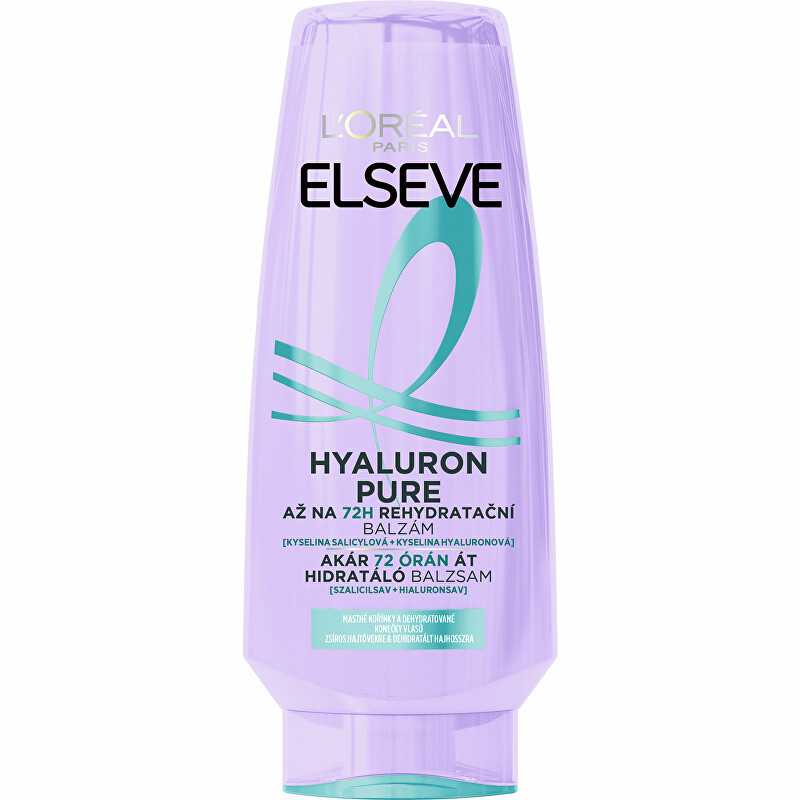 Rehydratační balzám na vlasy Elseve Hyaluron Pure Aveda - 200 ml Rehydratační balzám na vlasy Elseve Hyaluron Pure Aveda - 200 ml