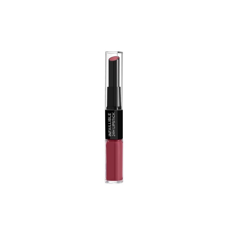 Dlouhotrvající rtěnka a lesk na rty 2v1 Infallible 24H Parisian Nudes Aveda / Odstín: 804 Metro Proof Rose - 6 ml Dlouhotrvající rtěnka a lesk na rty 2v1 Infallible 24H Parisian Nudes Aveda / Odstín: 804 Metro Proof Rose - 6 ml