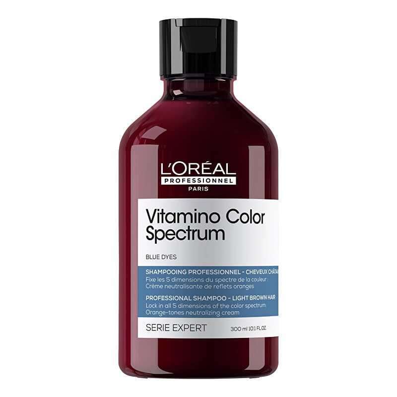 Neutralizační šampon pro světle hnědé vlasy Vitamino Color Spectrum Blue Dyes (Professional Shampoo) Aveda - 300 ml Neutralizační šampon pro světle hnědé vlasy Vitamino Color Spectrum Blue Dyes (Professional Shampoo) Aveda - 300 ml