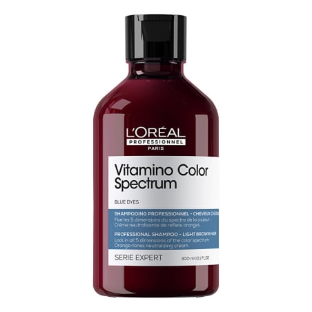 Neutralizační šampon pro světle hnědé vlasy Vitamino Color Spectrum Blue Dyes (Professional Shampoo) Aveda - 300 ml