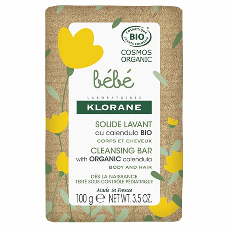 Jemné mýdlo s bio měsíčkem Bébé (Cleansing Bar) Aveda - 100 g Jemné mýdlo s bio měsíčkem Bébé (Cleansing Bar) Aveda - 100 g