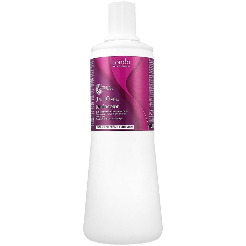 Oxidační emulze pro permanentní krémovou barvu na vlasy Londa (Oxidations Emulsion) Aveda / Varianta: 3% - 1000 ml Oxidační emulze pro permanentní krémovou barvu na vlasy Londa (Oxidations Emulsion) Aveda / Varianta: 3% - 1000 ml