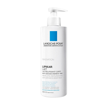 Relipidační tělové mléko pro suchou pokožku 48H Lipikar Lait (Anti Dryness Body Milk) Aveda - 200 ml