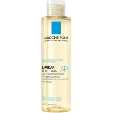 Zvláčňující sprchový a koupelový olej pro citlivou pokožku Lipikar Huile Lavante AP+ Aveda - 400 ml
