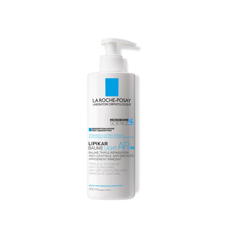 Regenerační tělový balzám pro suchou a citlivou pokožku Lipikar Baume Light AP+M Aveda - 400 ml Regenerační tělový balzám pro suchou a citlivou pokožku Lipikar Baume Light AP+M Aveda - 400 ml