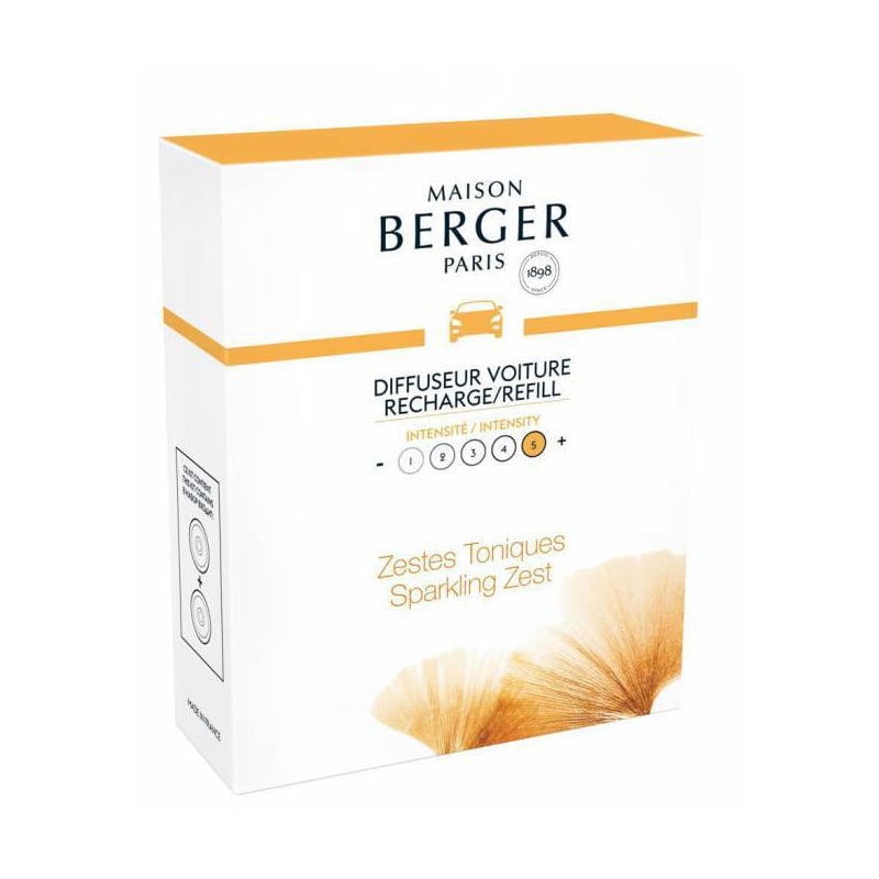 Náhradní náplň do difuzéru do auta Sparkling Zest (Car Diffuser Recharge/Refill) Aveda - 2 ks Náhradní náplň do difuzéru do auta Sparkling Zest (Car Diffuser Recharge/Refill) Aveda - 2 ks