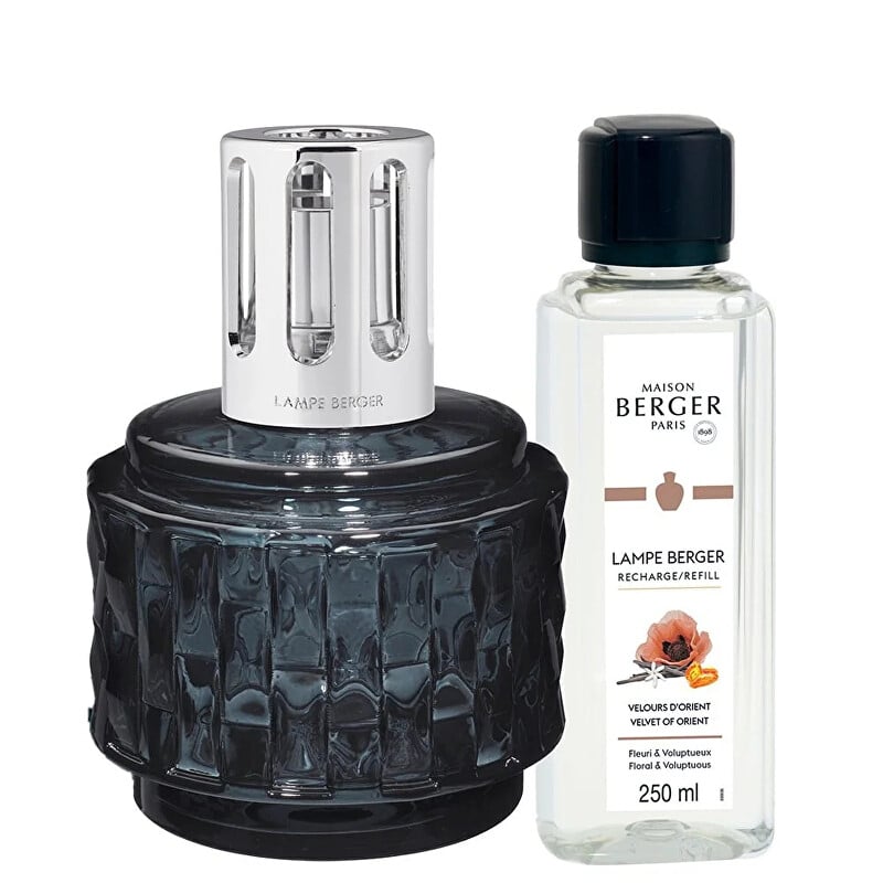 Dárková sada katalytická lampa Variation šedá + náplň Velvet of Orient Aveda - 250 ml Dárková sada katalytická lampa Variation šedá + náplň Velvet of Orient Aveda - 250 ml