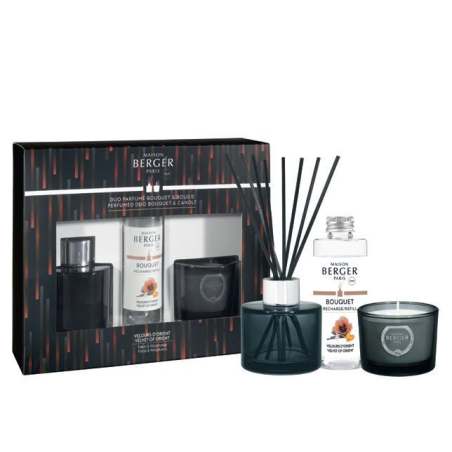 Dárková sada aroma difuzér Variation Velvet of Orient 90 ml + svíčka Aveda - 80 g