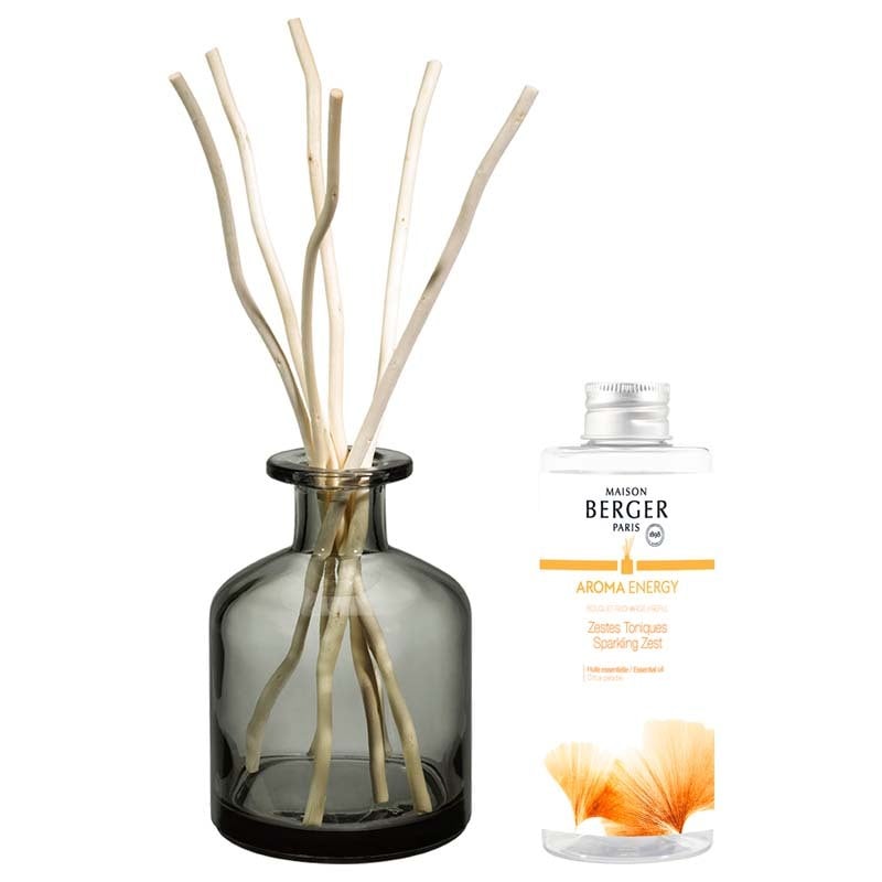 Dárková sada Aroma Energy difuzér šedý + náplň Sparkling Zest Aveda - 200 ml Dárková sada Aroma Energy difuzér šedý + náplň Sparkling Zest Aveda - 200 ml