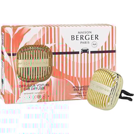 Dárková sada difuzér do auta Cannelo + náplň Exqusite Sparkle Aveda