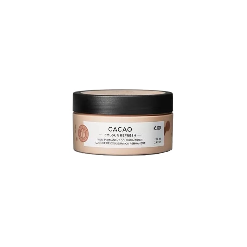 Jemná vyživující maska bez permanentních barevných pigmentů 6.00 Cacao (Colour Refresh Mask) Aveda - 100 ml Jemná vyživující maska bez permanentních barevných pigmentů 6.00 Cacao (Colour Refresh Mask) Aveda - 100 ml