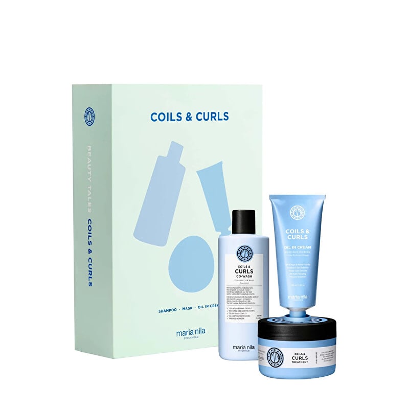 Dárková sada péče pro kudrnaté a vlnité vlasy Coils & Curls Aveda Dárková sada péče pro kudrnaté a vlnité vlasy Coils & Curls Aveda