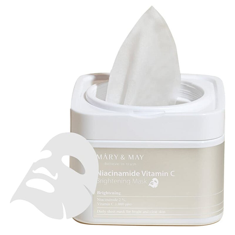 Rozjasňující pleťová maska Niacinamide Vitamin C (Brightening Mask) Aveda - 30 ks Rozjasňující pleťová maska Niacinamide Vitamin C (Brightening Mask) Aveda - 30 ks