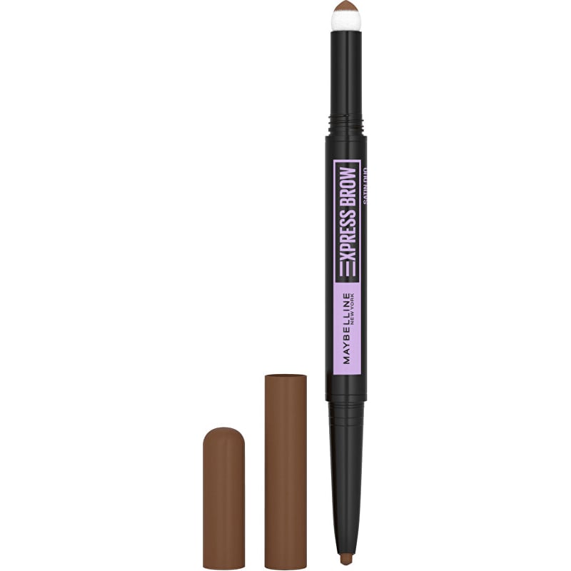 Tužka a pudr na obočí Express Brow Satin Duo Aveda / Odstín: 04 Dark Brown Tužka a pudr na obočí Express Brow Satin Duo Aveda / Odstín: 04 Dark Brown