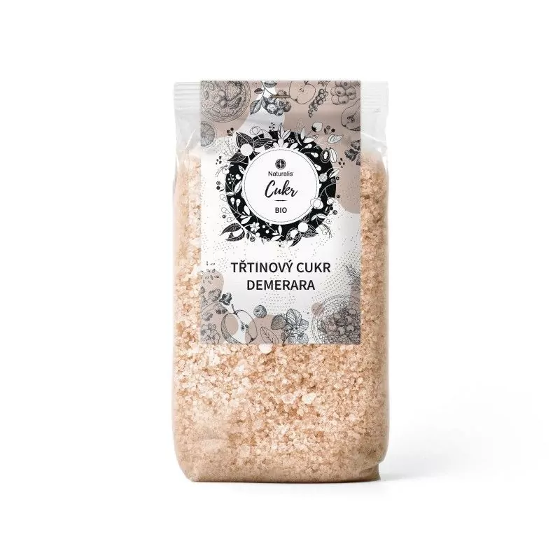 Třtinový cukr "Demerara" Naturalis BIO - 500 g Třtinový cukr "Demerara" Naturalis BIO - 500 g