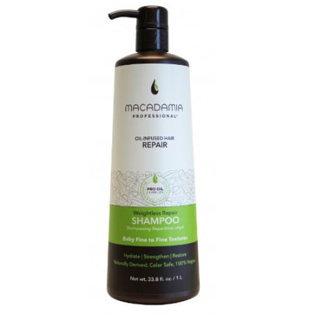 Lehký hydratační šampon pro všechny typy vlasů Weightless Repair (Shampoo) Aveda - 300 ml