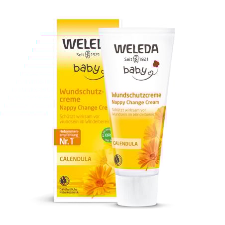 Měsíčkový kojenecký krém na zadeček Weleda - 75 ml
